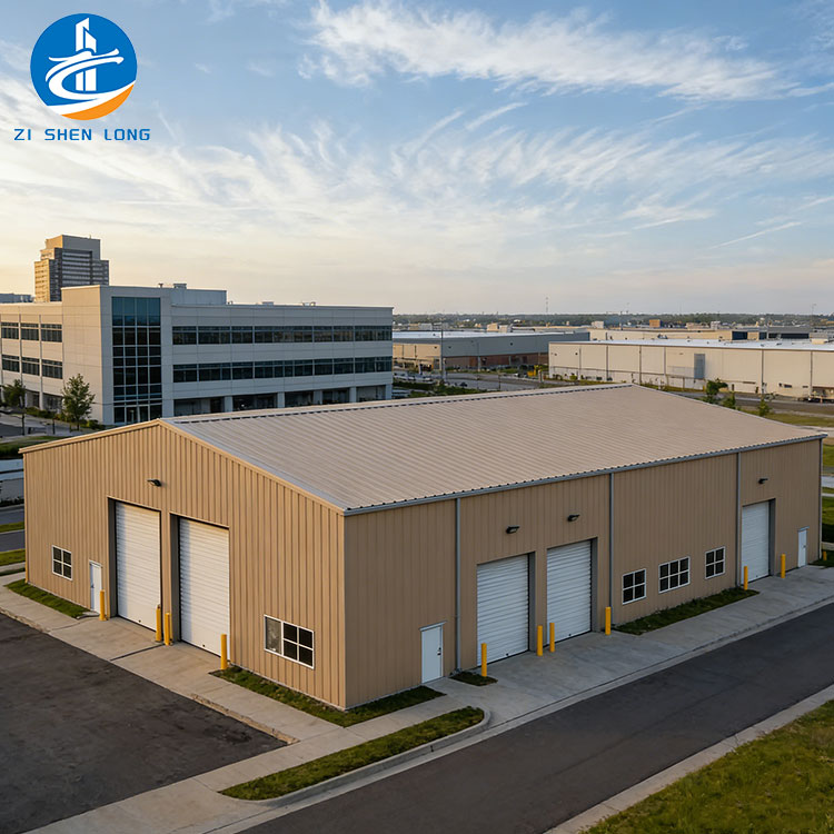 Heavy Duty Prefab Industrial Heavy Steel Structure Buildings for Storage Facility Logistics Center Building