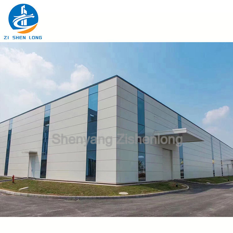 Multi-story Steel Structure Commercial Shopping Mall Supermarket Prefabricated Shop Metal Building