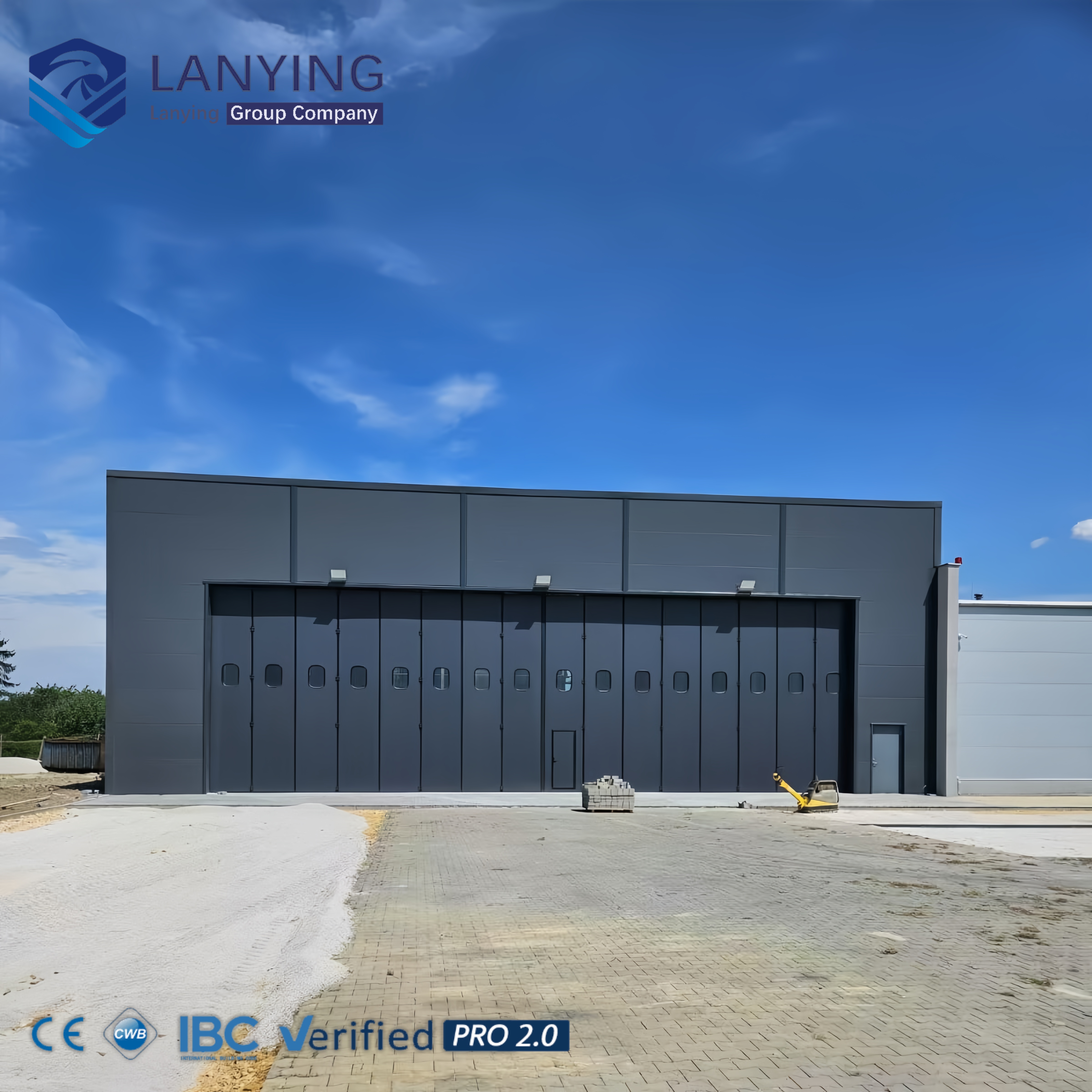 Steel Structure Aircraft Hangar Project in Poland Prefabricated Aviation Hangar Construction Case Study