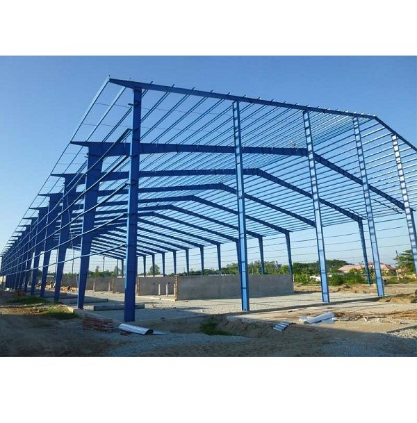 Modern Industrial Prefabricated Light Steel Structure Fast Assembly Metal Building Warehouse Workshop