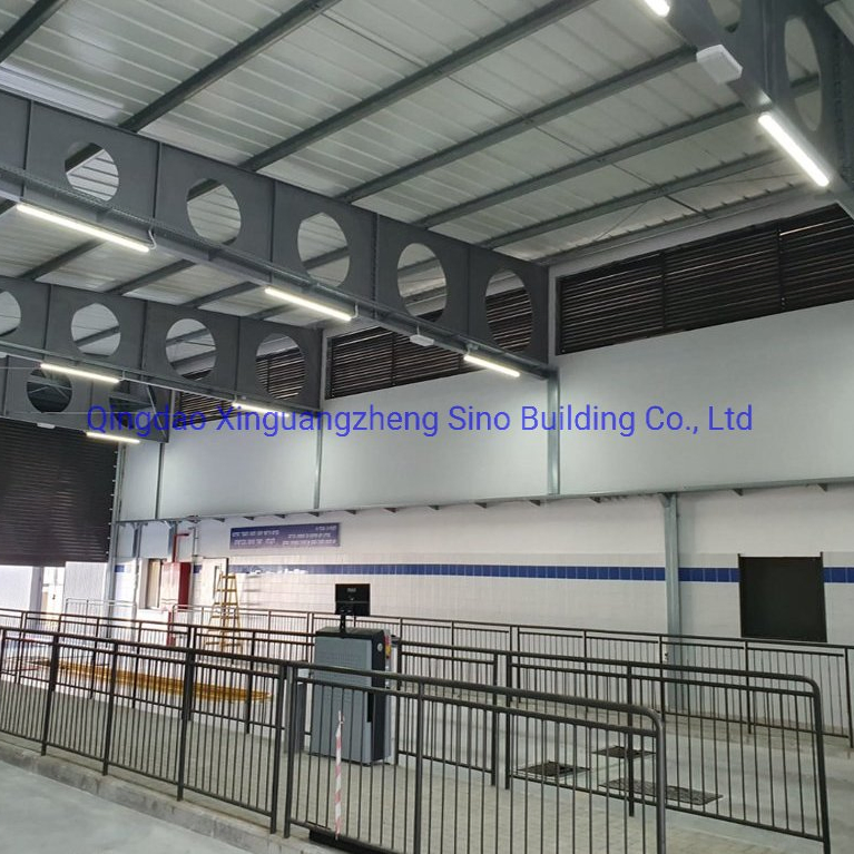 Cheap Industrial Commercial Light Prefabricated Steel Frame Structure Construction Prefab Metal Building