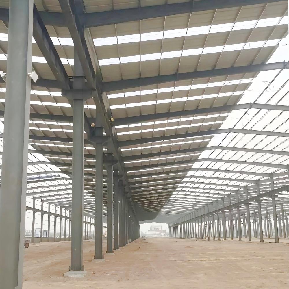 China Customized Frame Metal Steel Structure Steel Building Metal Arch Frame Warehouse Building Steel Frame Structure