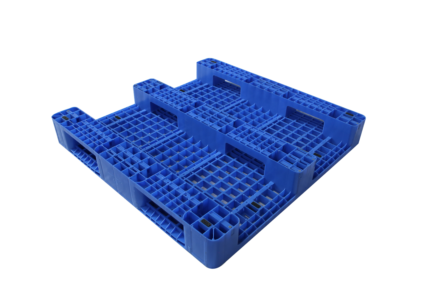 Customizable Eco-friendly Heavy-Duty HDPE Mesh Gird Grilled Steel Reinforced Automated Warehouse Euro 4-Way Entry Euro Pallet