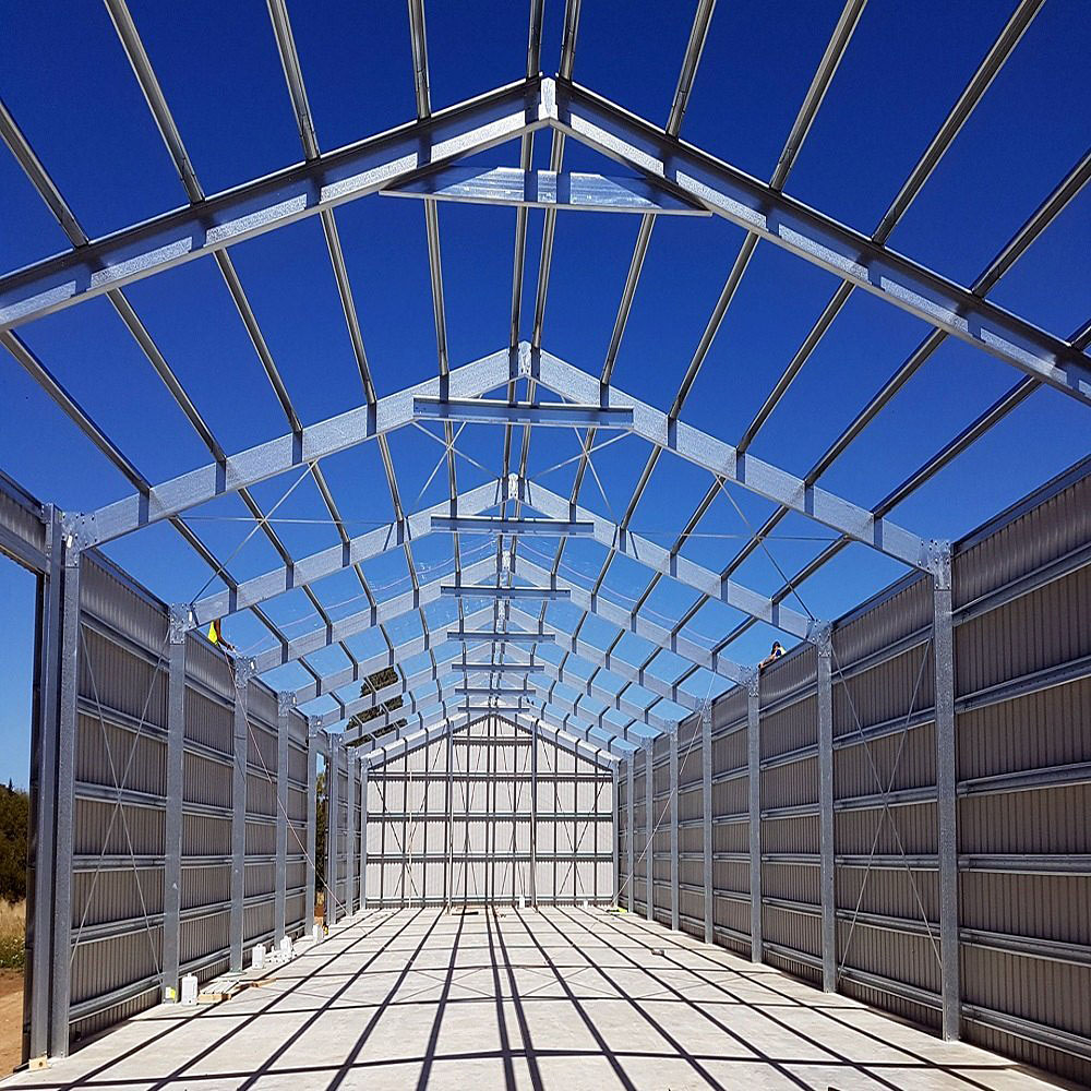 Heavy Duty Q355B Galvanized Steel Structure Warehouse Durable Prefabricated Industrial Storage Building for Logistics Center