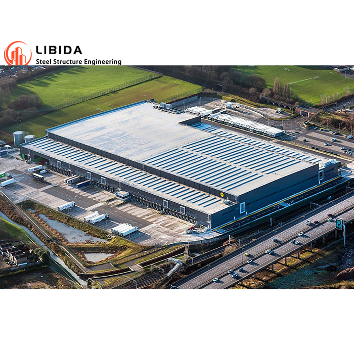 China Factory Customized Design Cheap Industrial Fast Construction Prefabricated Steel Metal Warehouse Building