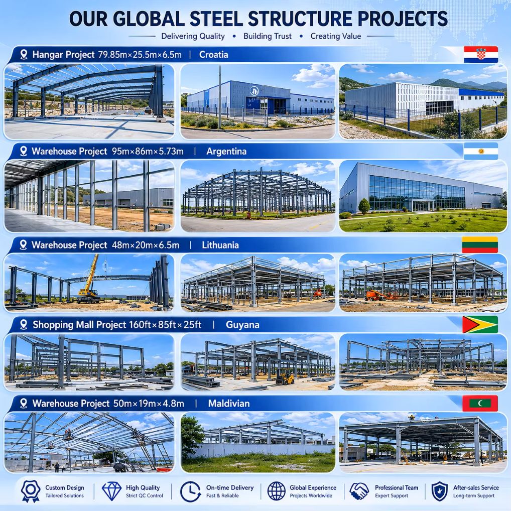 Steel structure projects