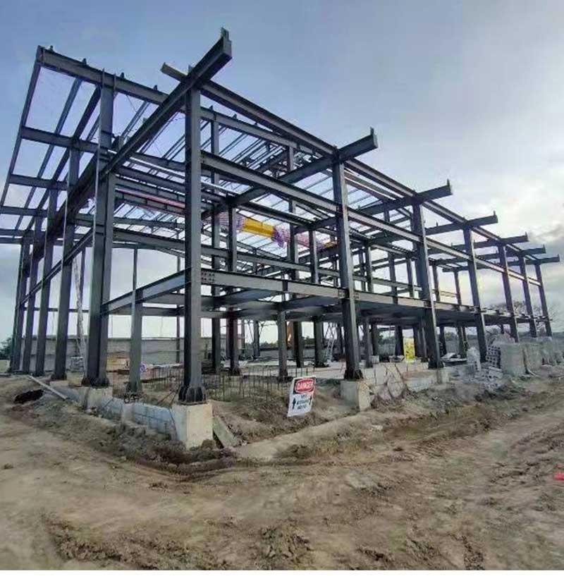 Quick Install Heavy Load Spacious Industrial Prefabricated Steel Structure Prefab Building House