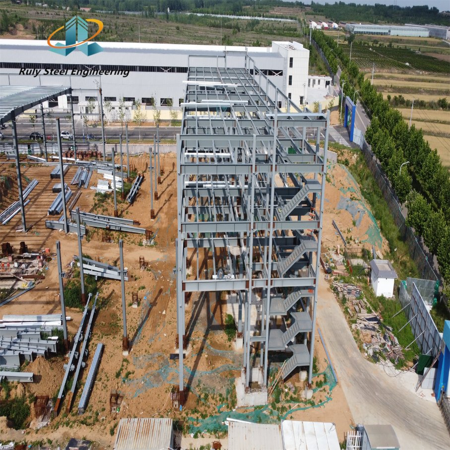 Flexible Steel Arch Storage Facility Prefab Steel Structure Construction Buildings