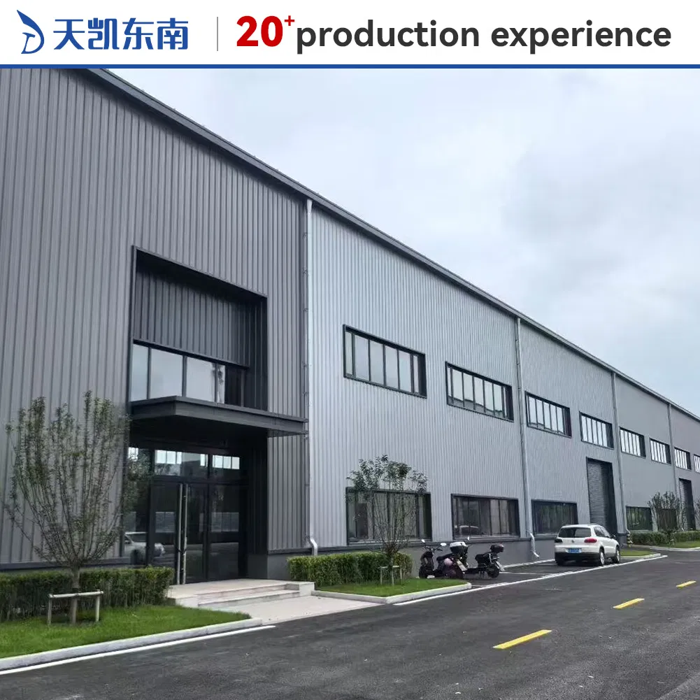 Durable Light and Heavy Steel Structure Industrial Park Building Solutions