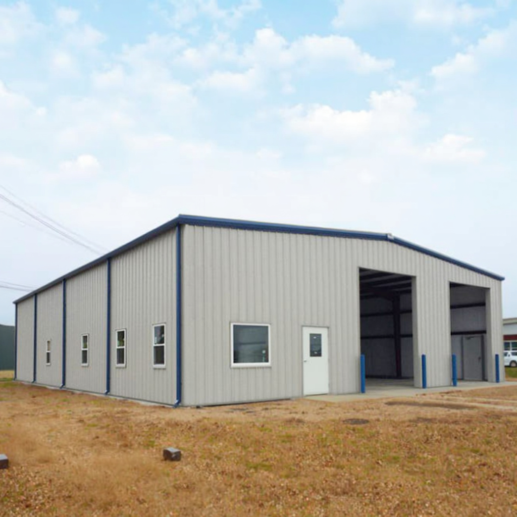 Prefab Steel Structure Building Kits for Multiple Uses Large Span Warehouse, Workshop, Storage Shed and Aircraft Hangar