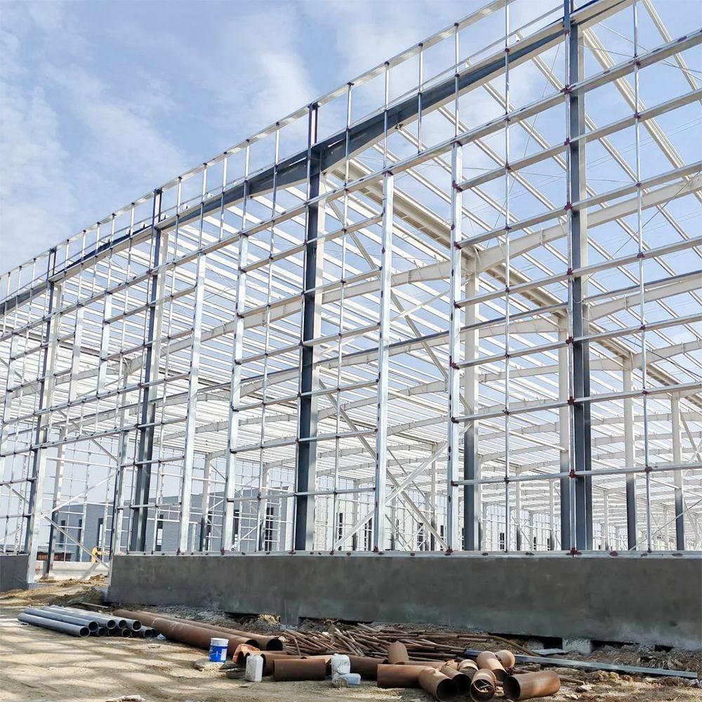 Multi-Story Steel Structure Office Building Mall Hotel Commercial Complex Structural Steel Frame Construction