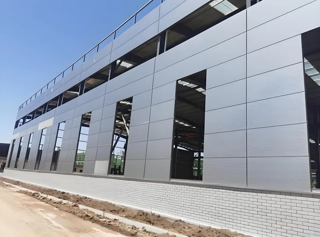 C. Z Shape Steel Channel Prefabricated Structure Warehouse Storage Facility Pre-Engineered Building