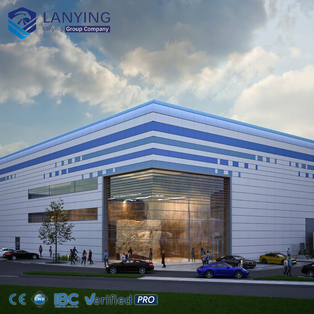 Light Weight Modular Prefabricated Steel Structure Building Metal Frame Warehouse Factory Barn Workshop Metal Building