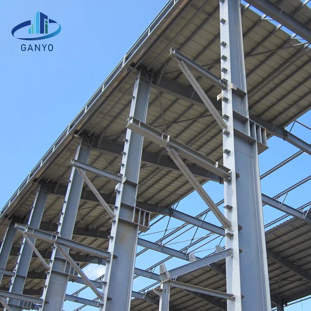 Metal Industrial Construction Building Steel Structure Framed Commercial Building Prefabricated Workshop Buildings