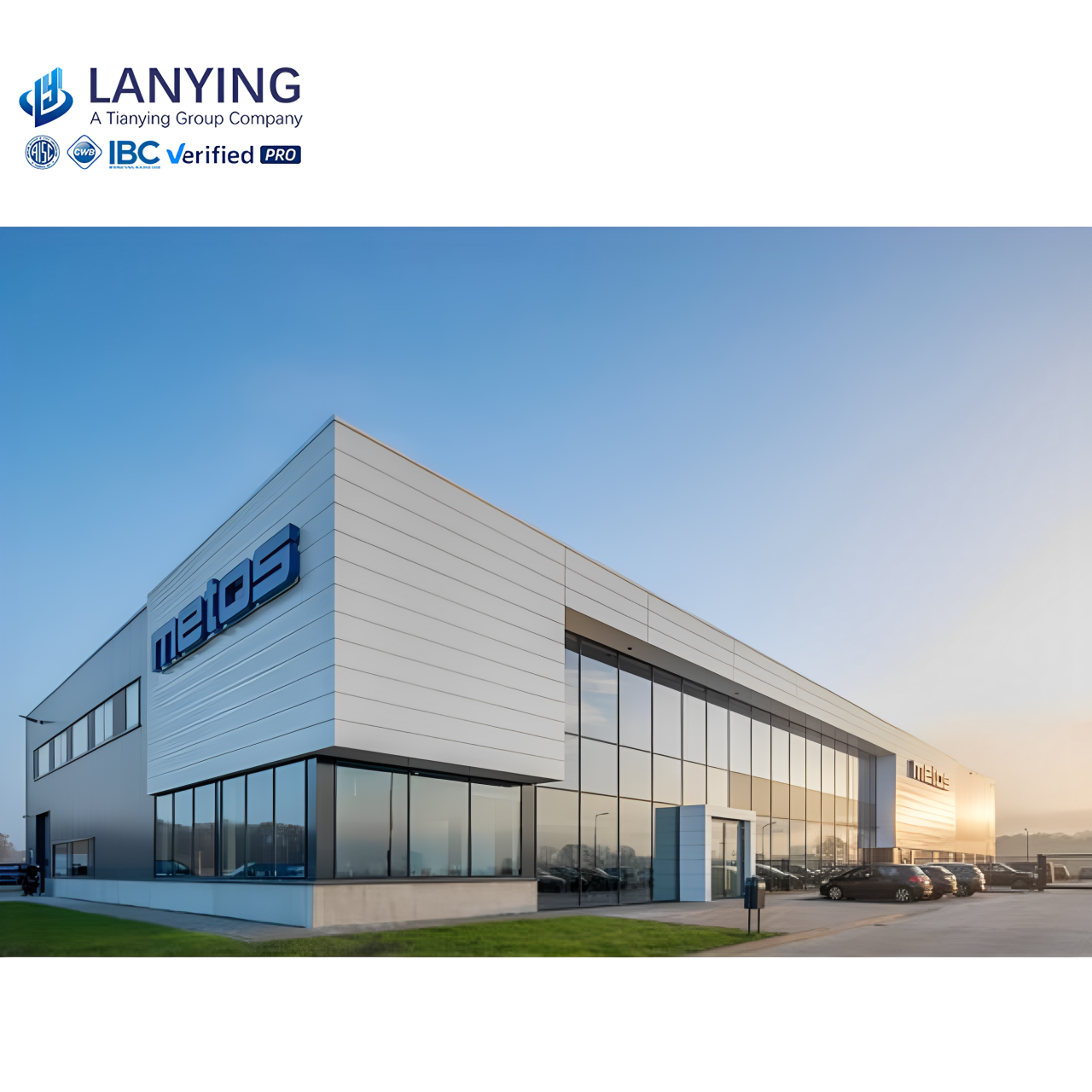 Prefabricated Steel Shopping Mall Building Steel Structure Commercial Metal Building