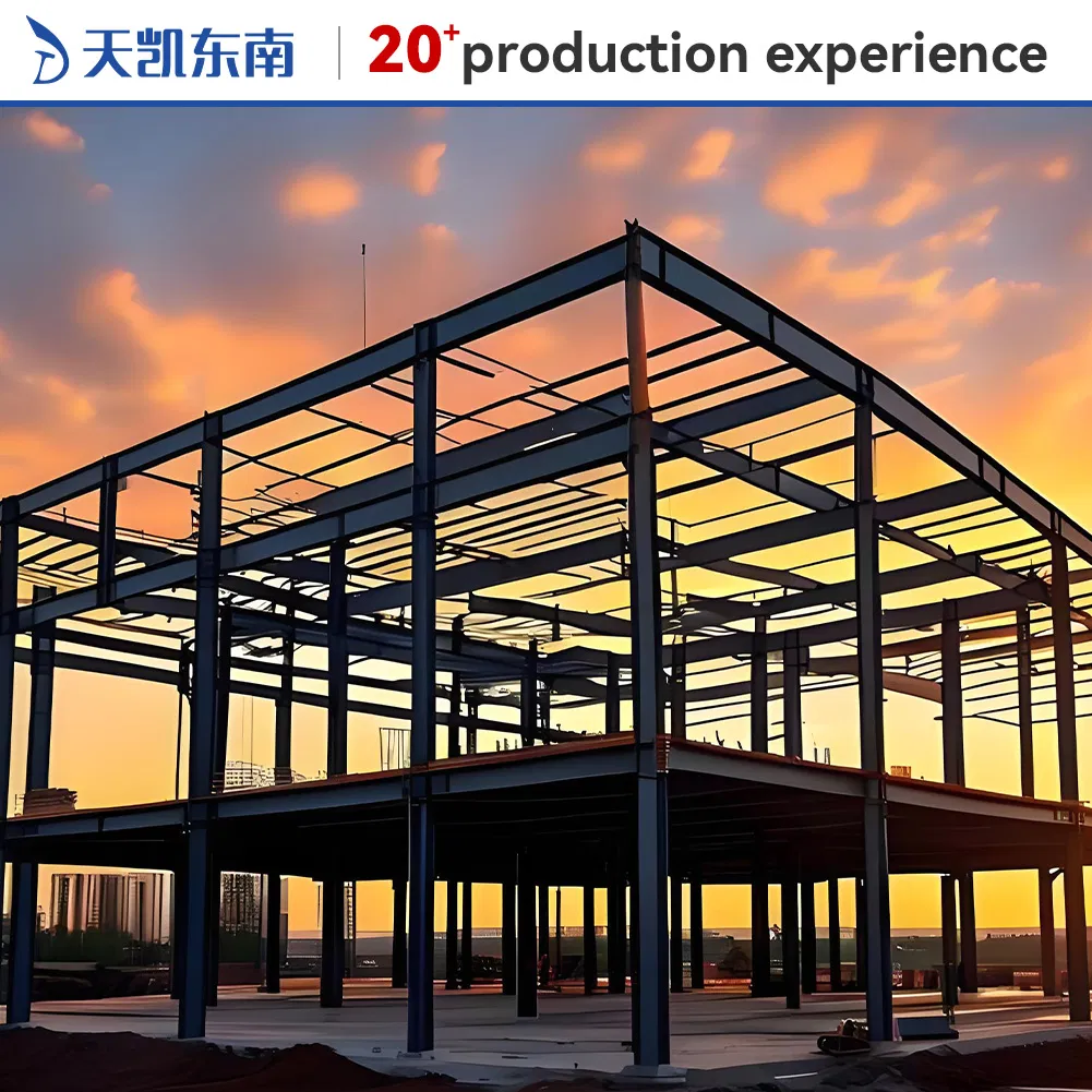 Industrial Workshop Warehouse Construction Custom Pre Engineered Steel Structure Factory