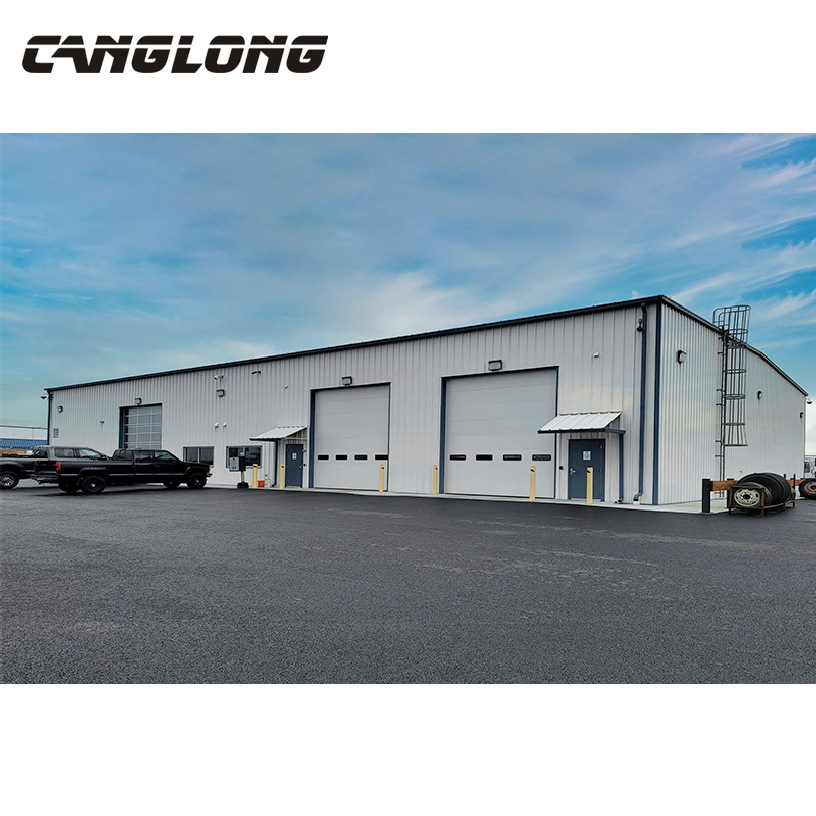Angola Low Price Industrial Modular Large Storage Heavy Prefabricated Steel Structure Warehouse Set Building