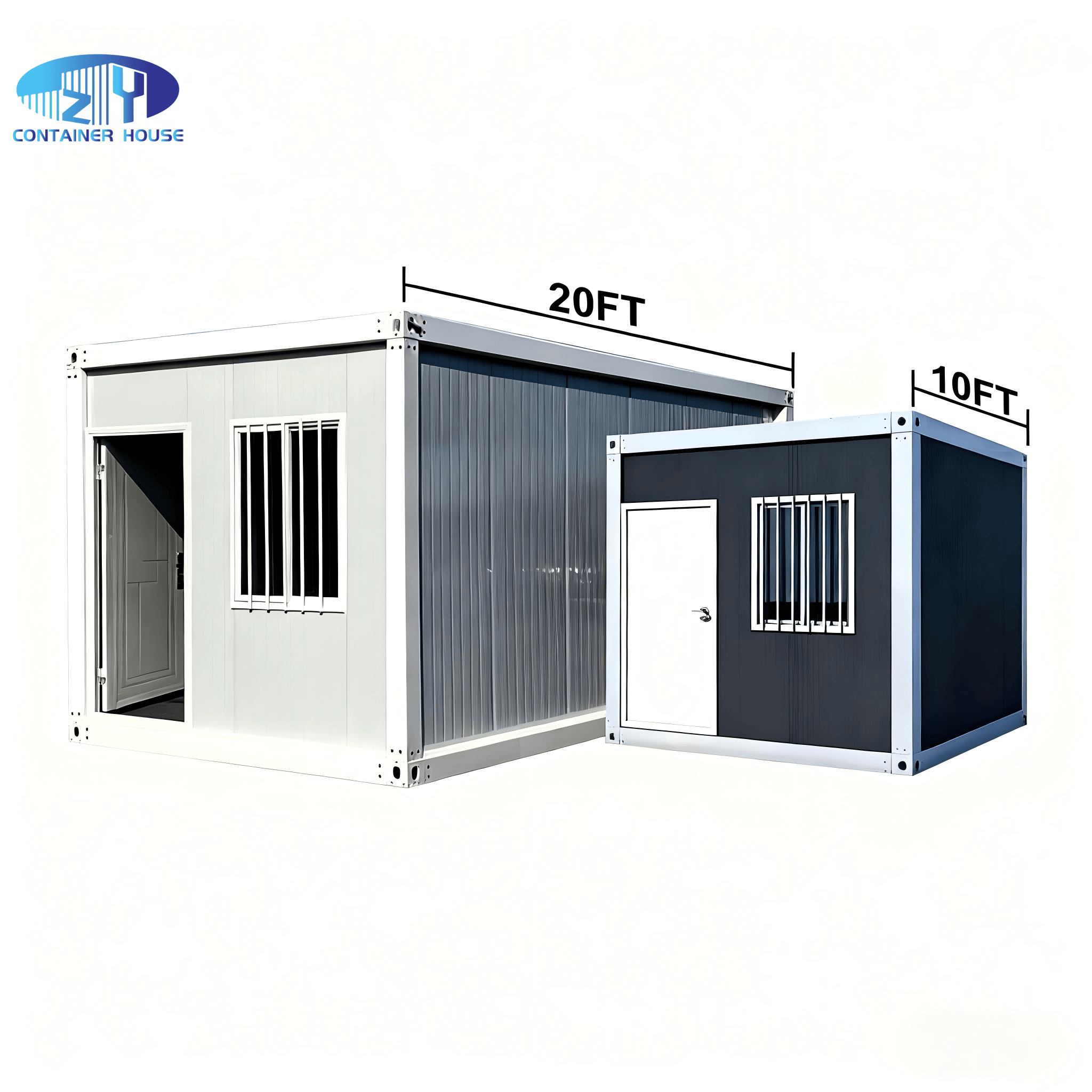 Best-selling Stainless Steel Structure Metal Office Warehouse Prefabricated Quick-assembly Container House