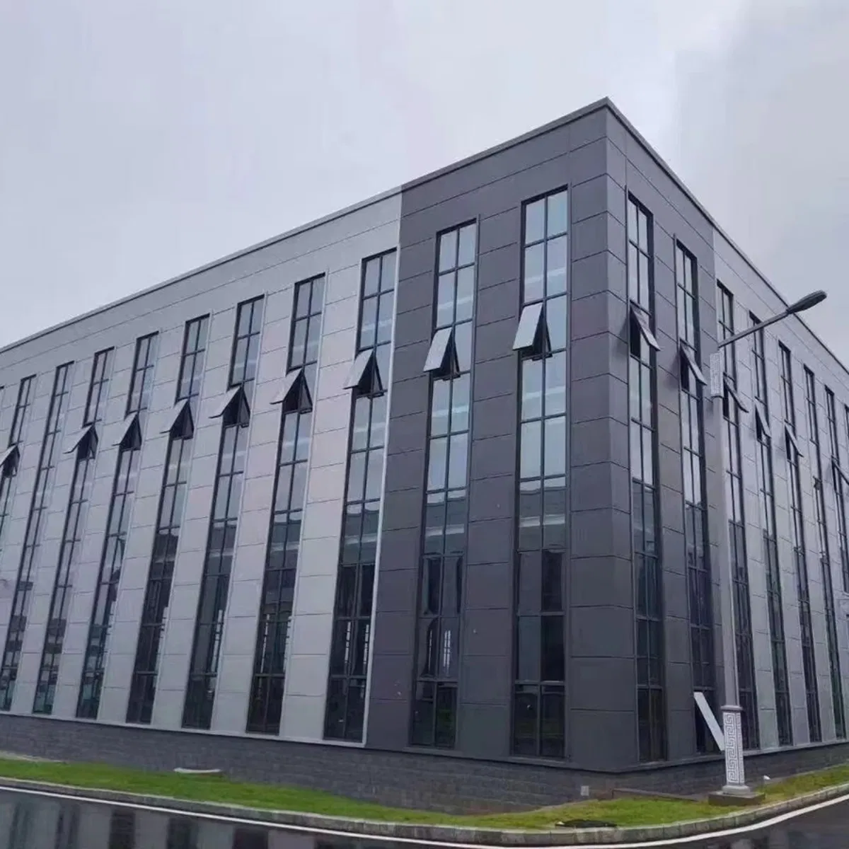 High Precision Large Span Steel Structure Factory Building for Storage Facility Durable