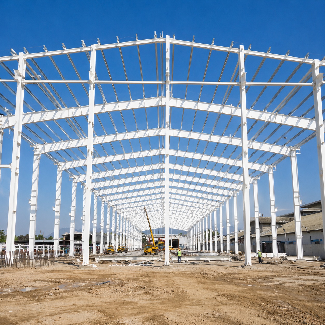 Manufacturer Industry Prefabricated Steel Structure Workshop Factory Plant Metal Construction Building CE Certified Welded Frame