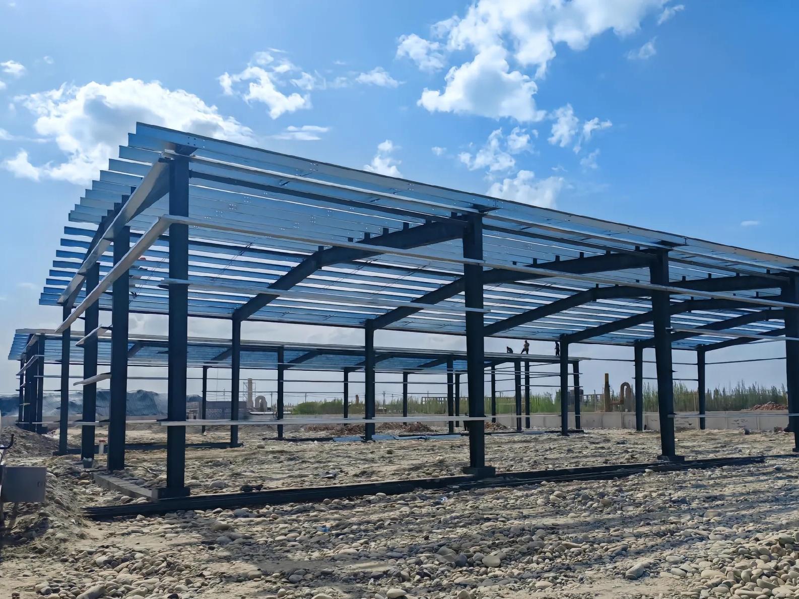 Steel Heavy Duty Prefabricated Factory Manufacturing Plant for Steel Structure Bridge with Welding Cutting Bending Services