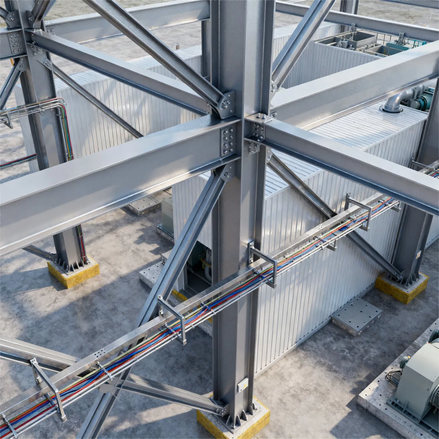 Customized Steel Frame Commercial Building for Business and Storage Facilities