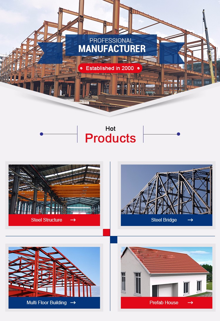 Light Weight Modular Prefabricated Structure Steel Metal Buildings Steel Frame Residential Steel Structure Prefab House