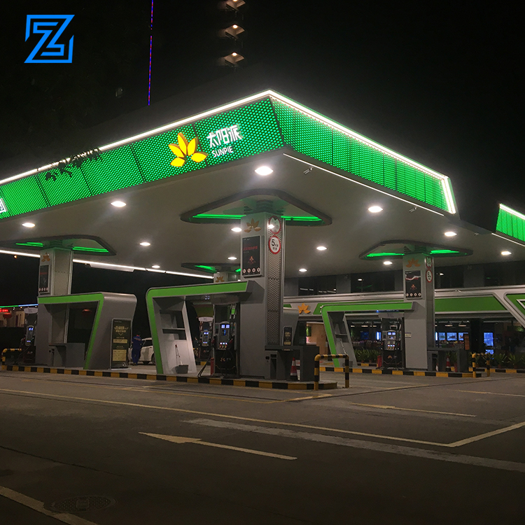 Gas Station Canopy Detail 2