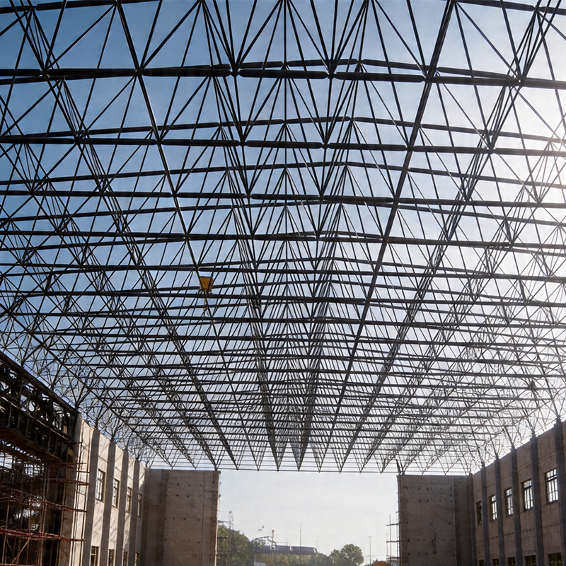 Prefabricated Steel Structure Building Big Span Without Middle Column Metal Frame Indoor Horse Riding Arena