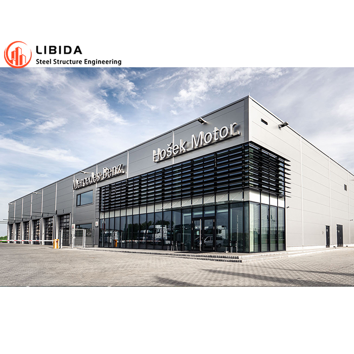 China Factory Customized Design Cheap Industrial Fast Construction Prefabricated Steel Metal Warehouse Building