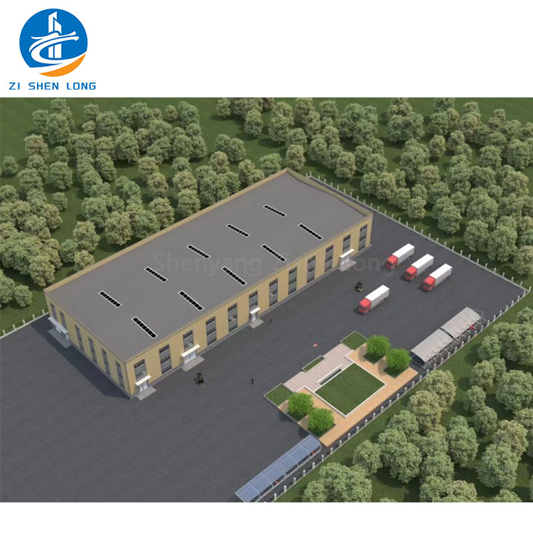 Multi-story Steel Structure Commercial Shopping Mall Supermarket Prefabricated Shop Metal Building