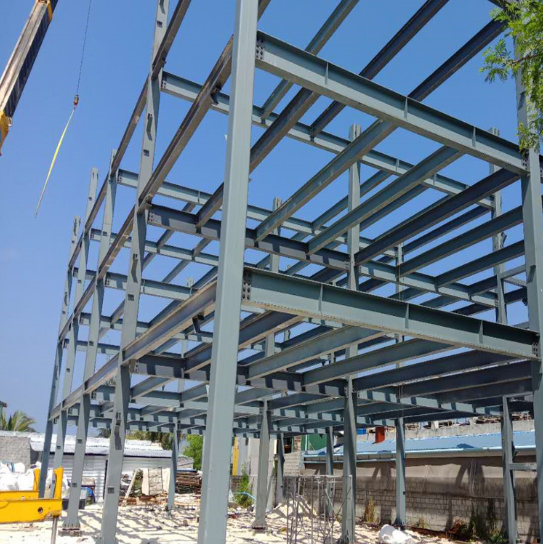 Modern Steel Structure Construction Technology - Modular Frame Buildings Metal Welding Solutions
