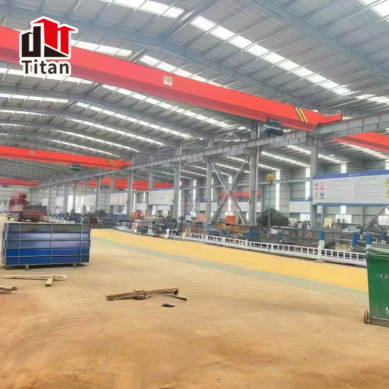 Prefabricated Steel Structure Building with Overhead Crane Runway System Heavy Duty Industrial Metal Workshop Building