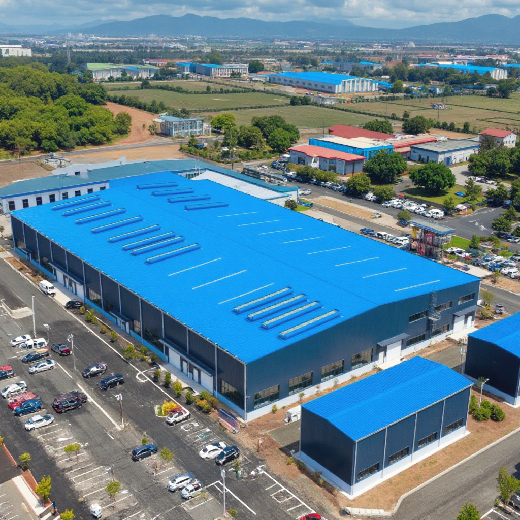 Prefab Steel Structure Industrial Metal Building Prefabricated Steel Structures Workshop Customizable Warehouse Manufacturers