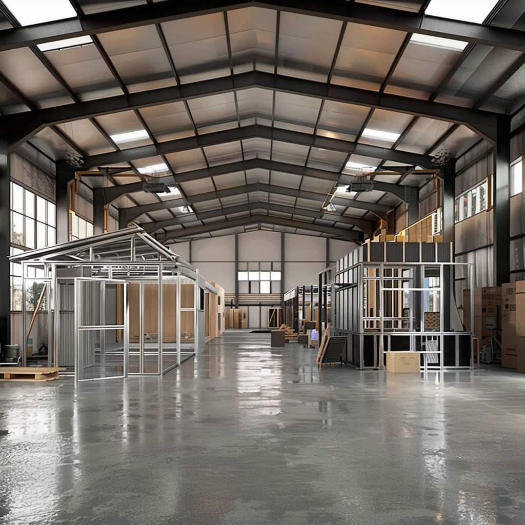 Custom Strong Wind Resistant Large Span Prefabricated Warehouse Construction Industrial Building with Free Design Specifications