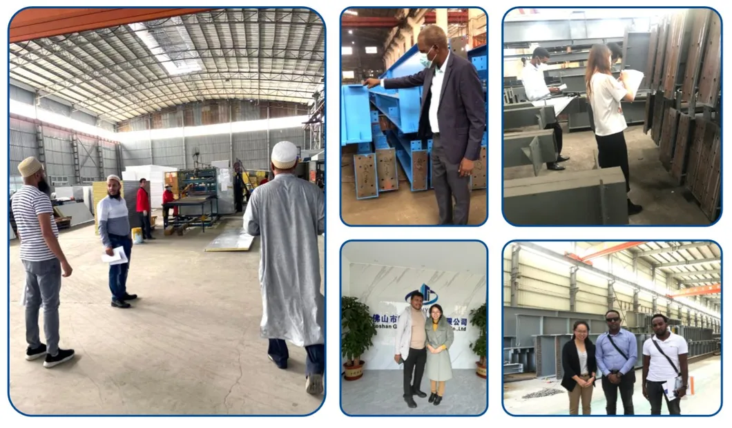 Global Clients Visiting Production Base