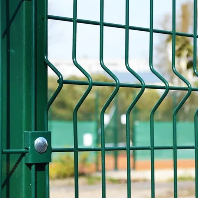 Long Life 3D Security Fencing Premium Powder Coated Resistant Eco-Friendly Rustproof Metal Mesh Fence Highway Road With Clamp