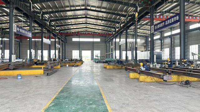 Dhingia Build industrial steel structure project completed exterior view