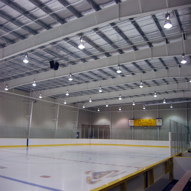 Fast Build Prefabricated Steel Structure Design Badminton Basketball Sports Hall