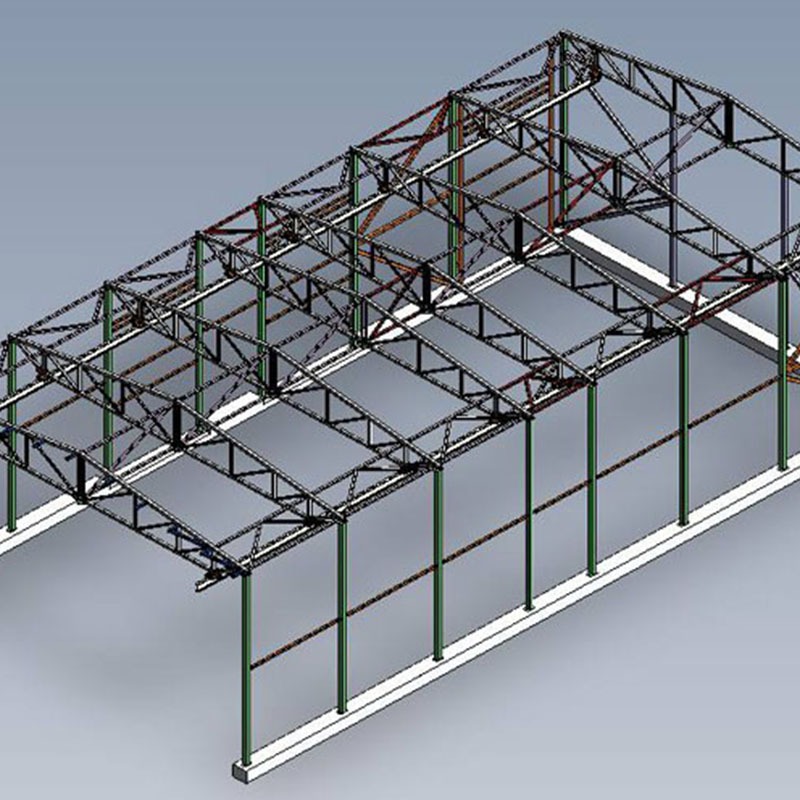 Modern European Design Galvanized Multi-Story Steel Warehouse Prefabricated Structural Steel Building
