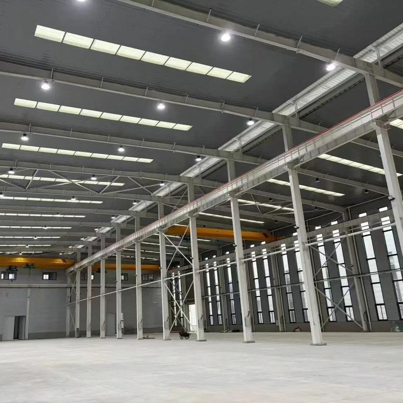 Prefabricated Light/Heavy Modular Steel Structure Warehouse/Workshop/Storage/Factory/Poultry House Commercial/Industrial Steel Building