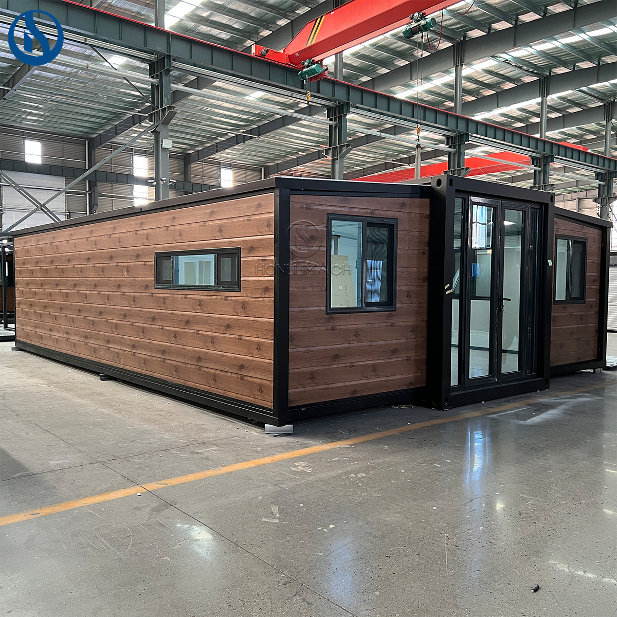 HonluSecurity Prefabricated 40Ft 20Ft Container Expandable House Steel Structure Prefab Light Steel Movable Home Casa Contenedor