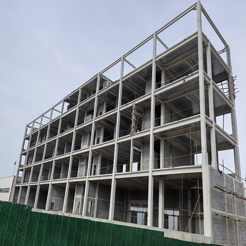 Prefabricated Multi-Story Light Steel Structure Building-Commercial Hotel/School/Office Complex