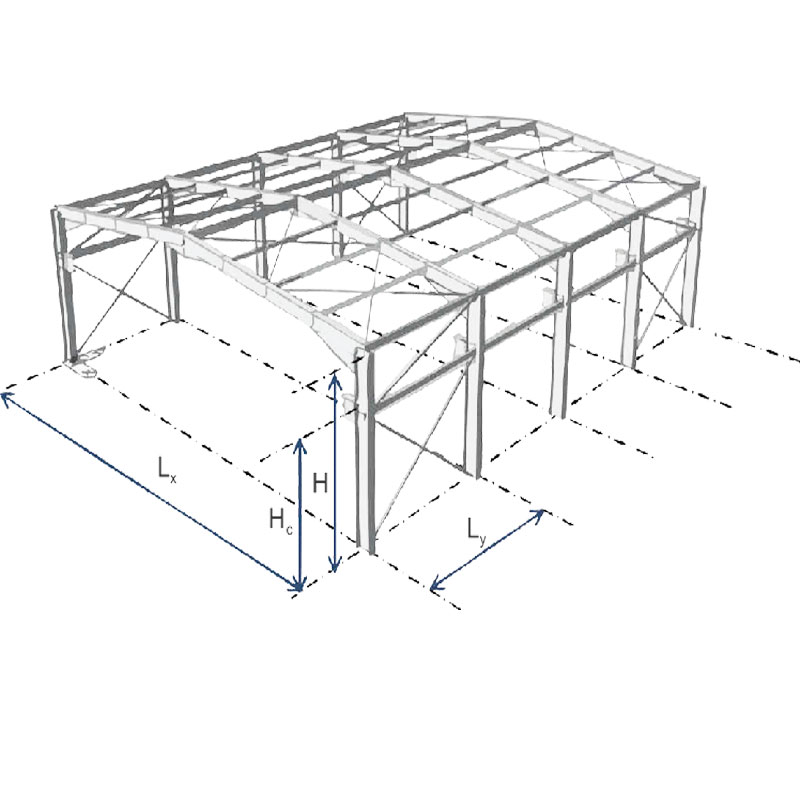 Steel Structure Frame House Warehouse Building