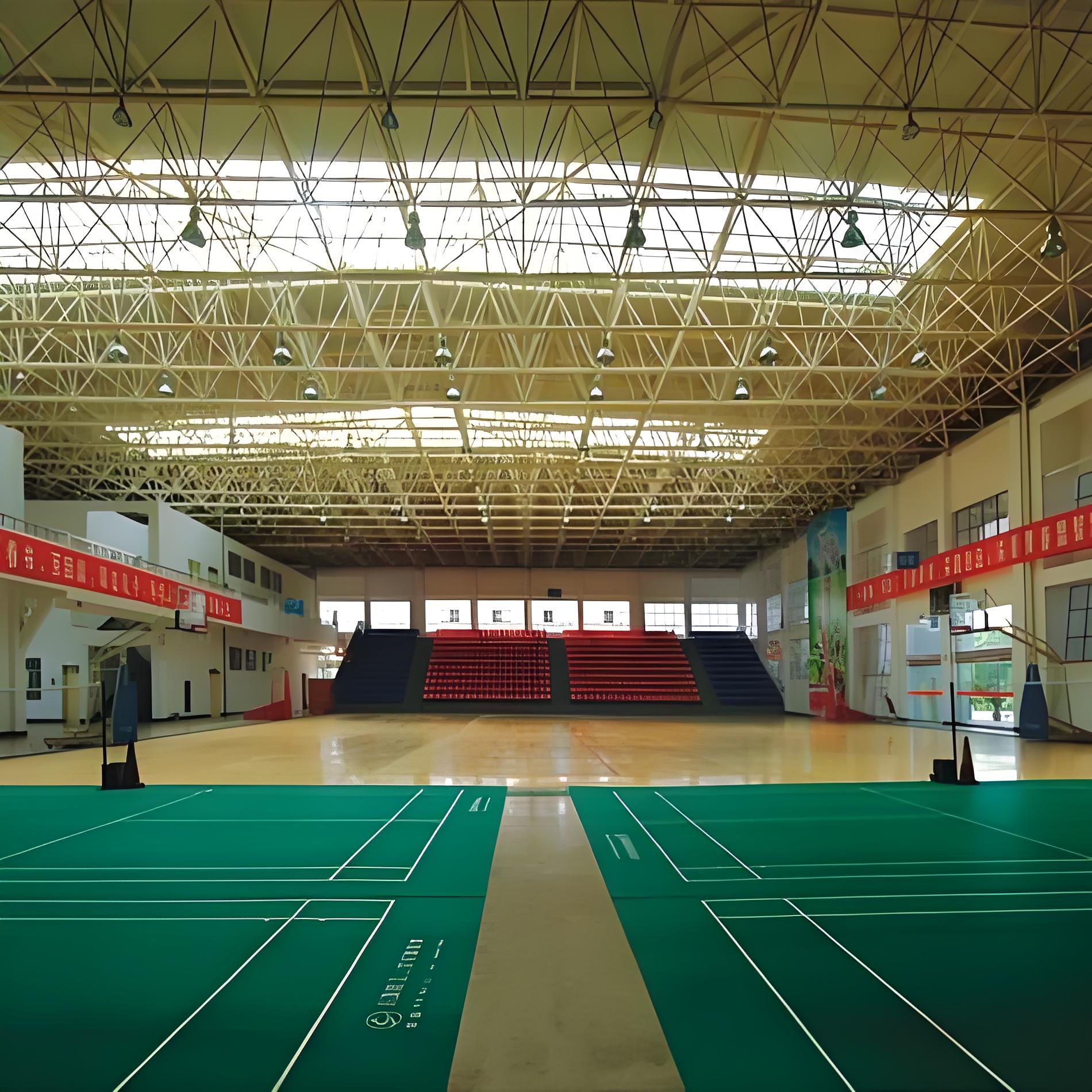 Structure GYM Design Basketball Sports Hall/warehouse Prefabricated Steel Building GYM Football Tennis Stadium