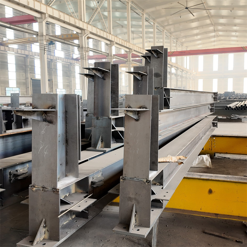 Prefab house frame construction process