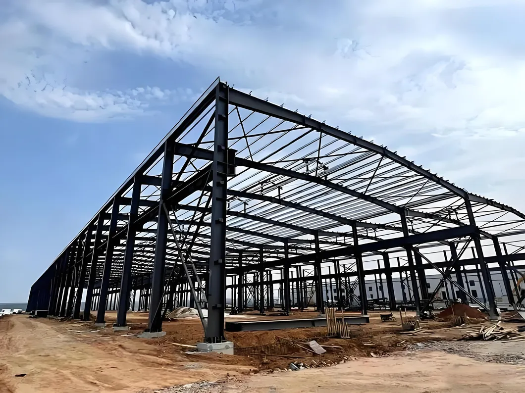 Flexible Customized Prefabricated Steel Structure Warehouse Storage Facility Metal Building