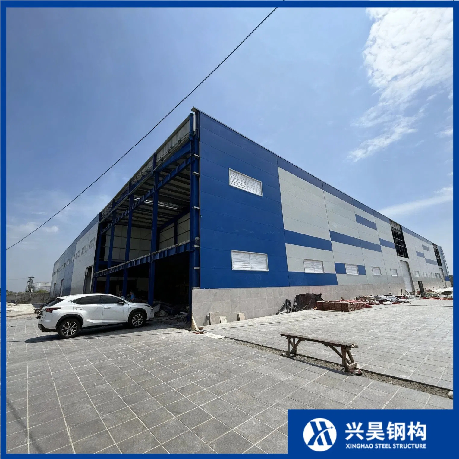 Agricultural Storage Facility Prefabricated Lightweight Steel Structure House/Workshop/Building