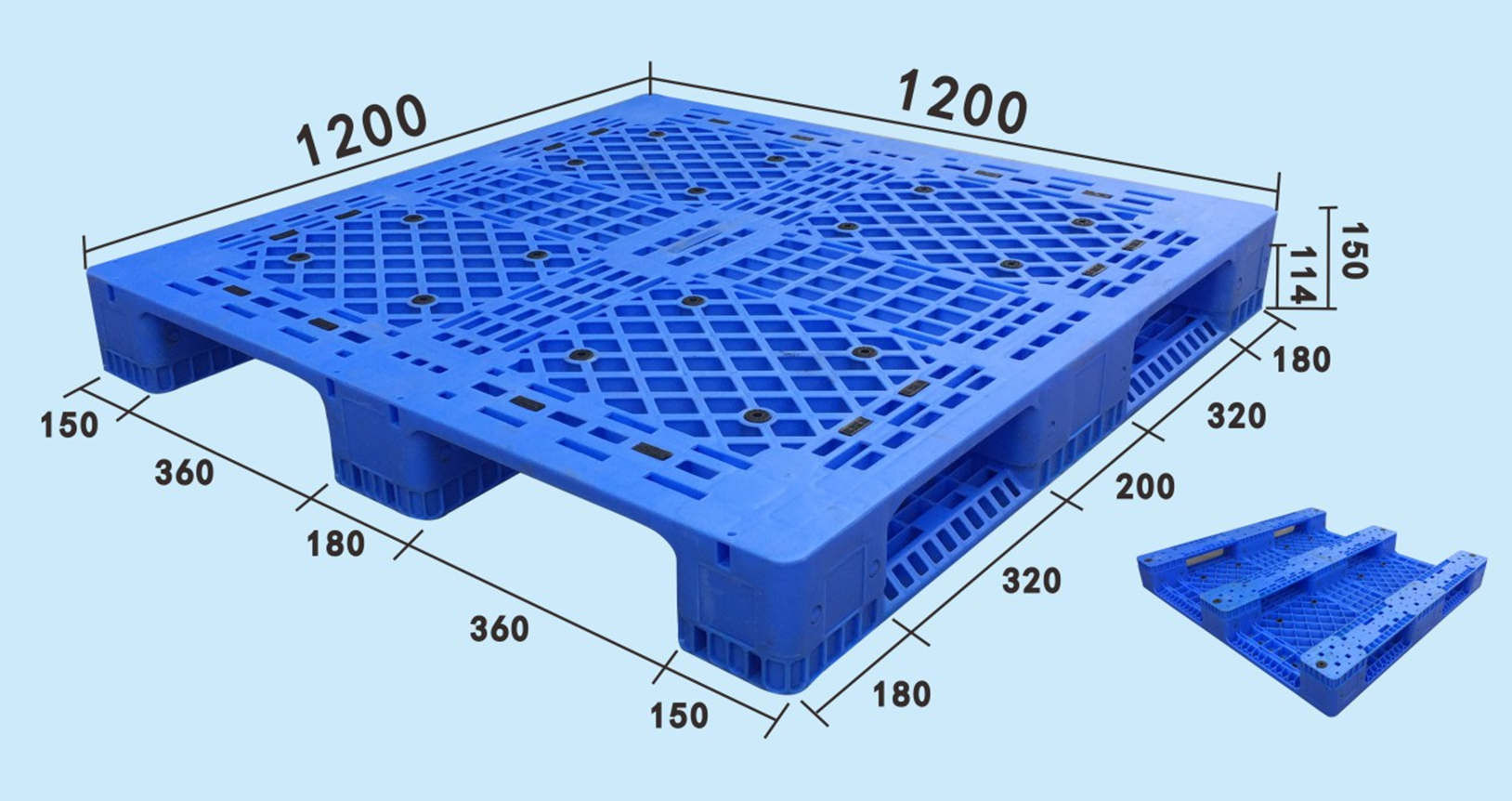 Plastic Pallet Detail 1