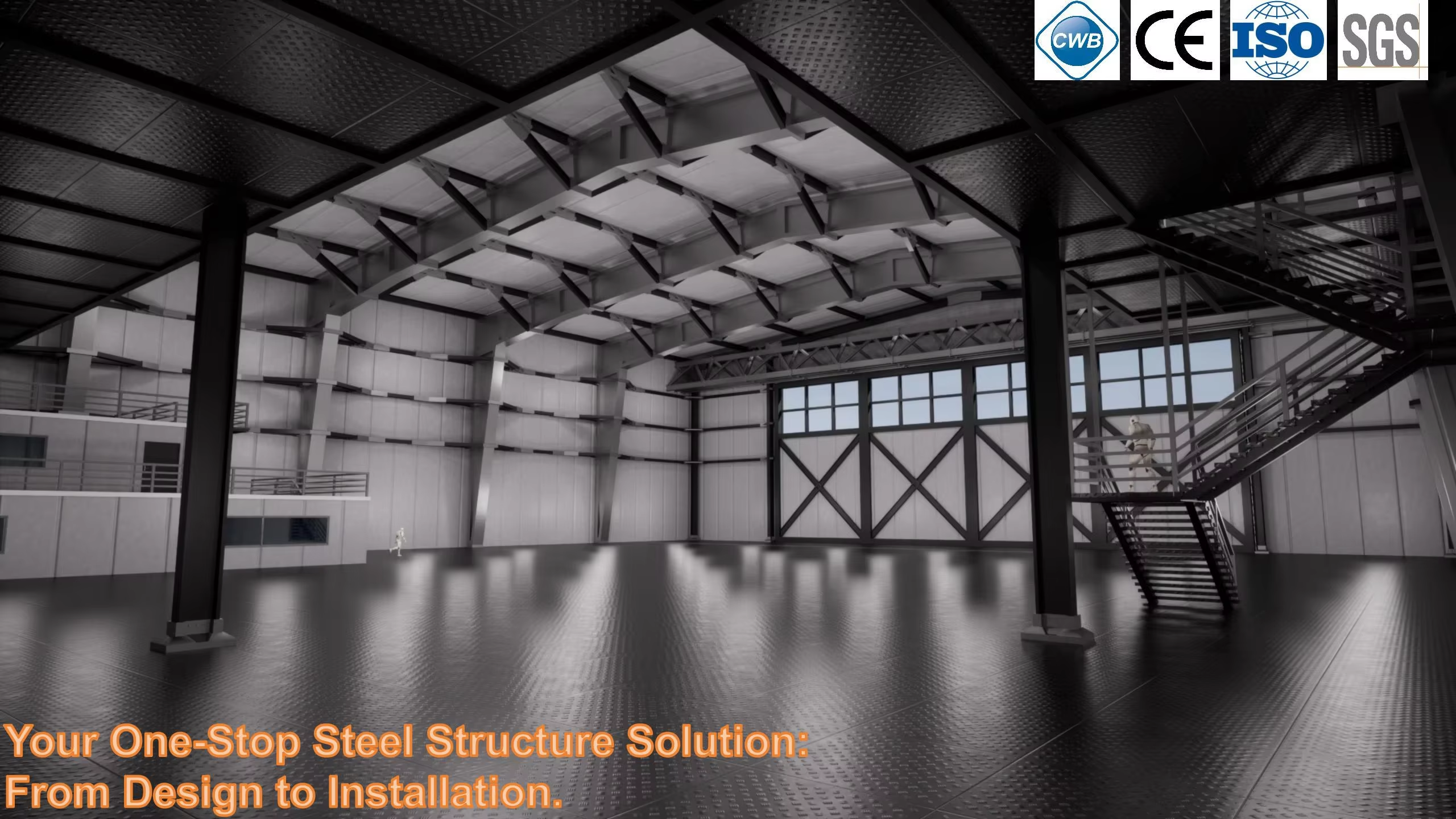 Steel structure building